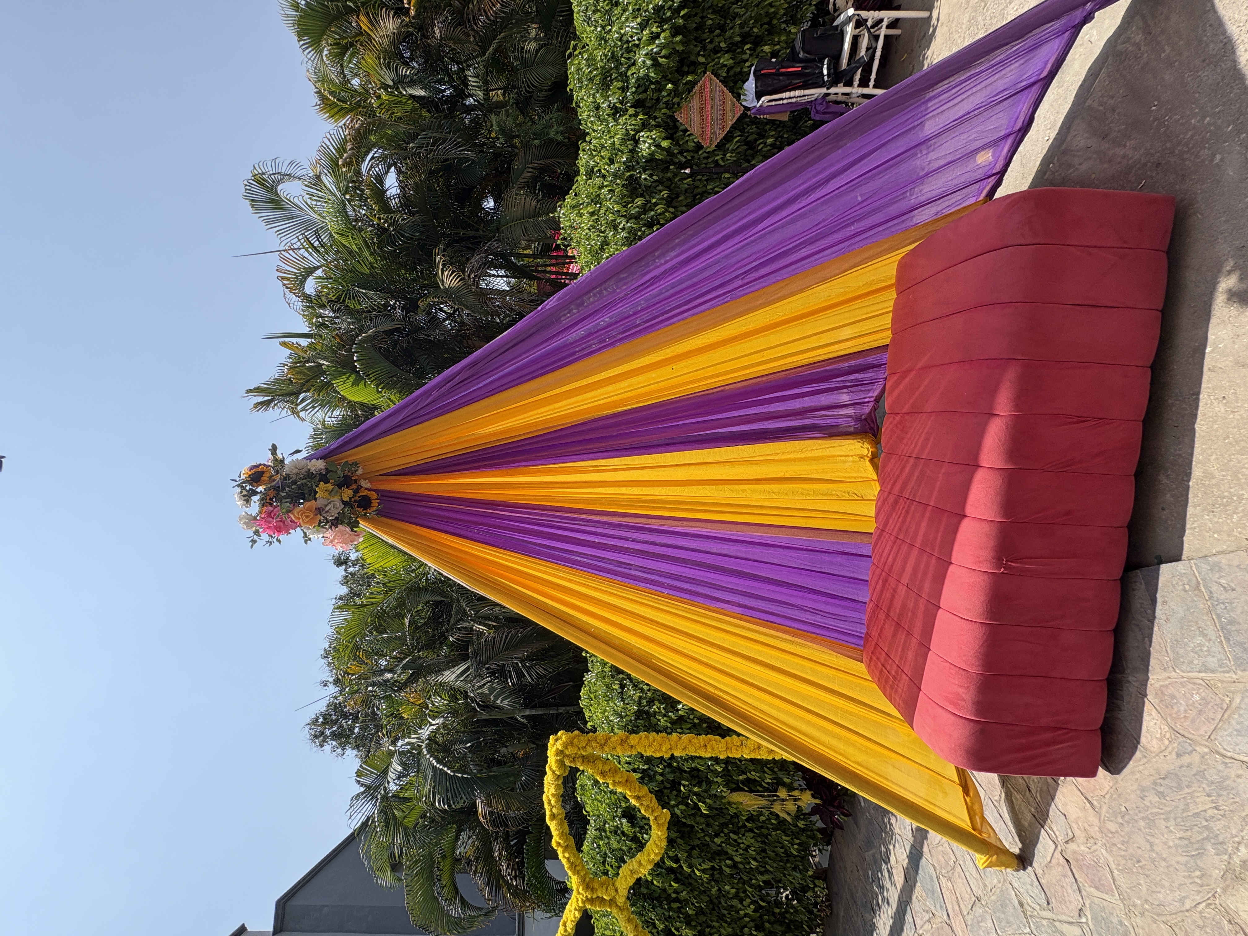 Haldi wedding photo at Corbett Wild Resort